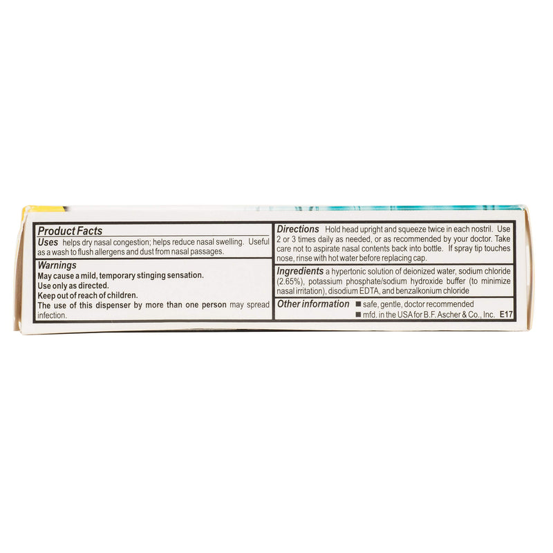 [Australia] - AYR Allergy & Sinus Hypertonic Saline Nasal Mist, White, 1.69 Fl Oz 