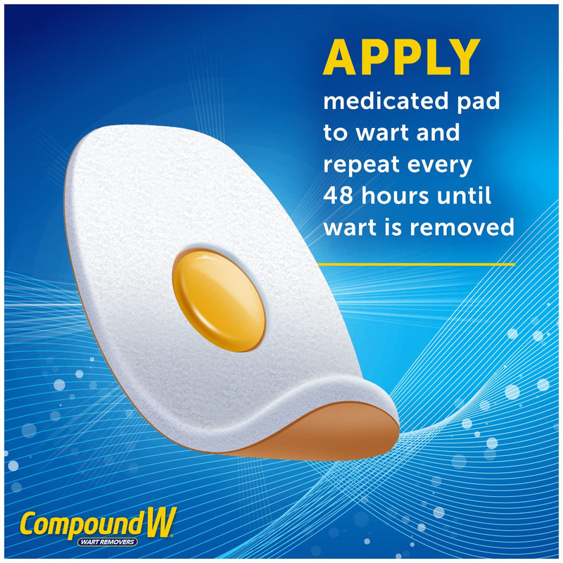 [Australia] - Compound W Maximum Strength One Step Plantar Wart Remover Foot Pads, 20 Count Plantar Wart Foot Pads 