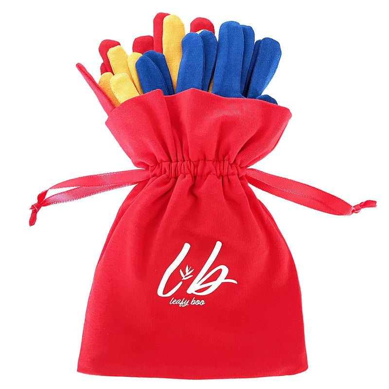 [Australia] - Bamboo Gloves for Eczema, Kids Age 6-8, Eczema Gloves for Children, Kids Gloves for Dry Hands, Kids Moisturizing Gloves Overnight, Skin Repair Gloves, 3 Pairs of Gloves 