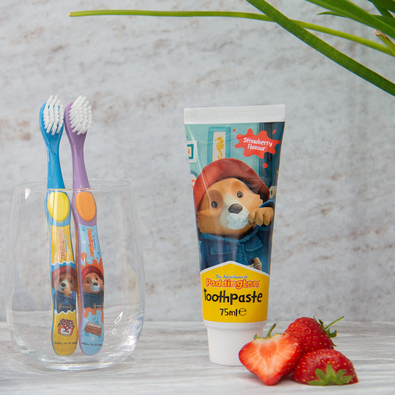 [Australia] - Paddington Bear Children's Toothpaste 75ml - Strawberry Flavour - 3+yrs 