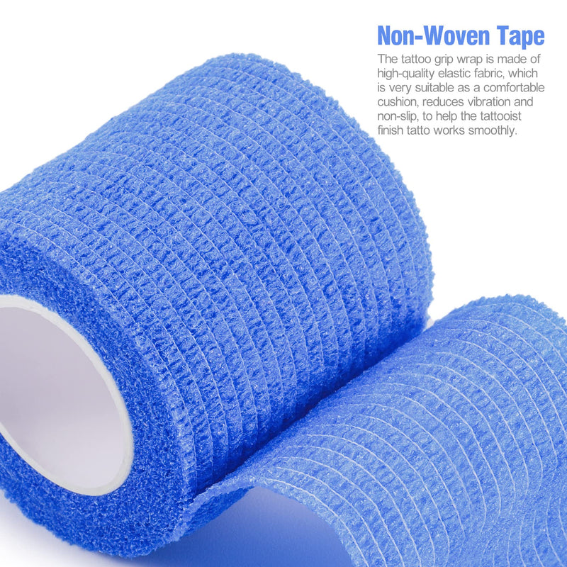 [Australia] - Keilend 24PCS Self Adherent Cohesive Bandages 2‘’ x 5Yards, Stretch Tape for Ankle Sprains, Wrist Swelling &Tattoo，Mix Colors 24Pcs-Mix 
