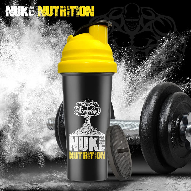 [Australia] - Nuke Nutrition Protein Gym Bottle Shaker 700ml Premium Quality - Dishwasher Safe, Easy to Clean 