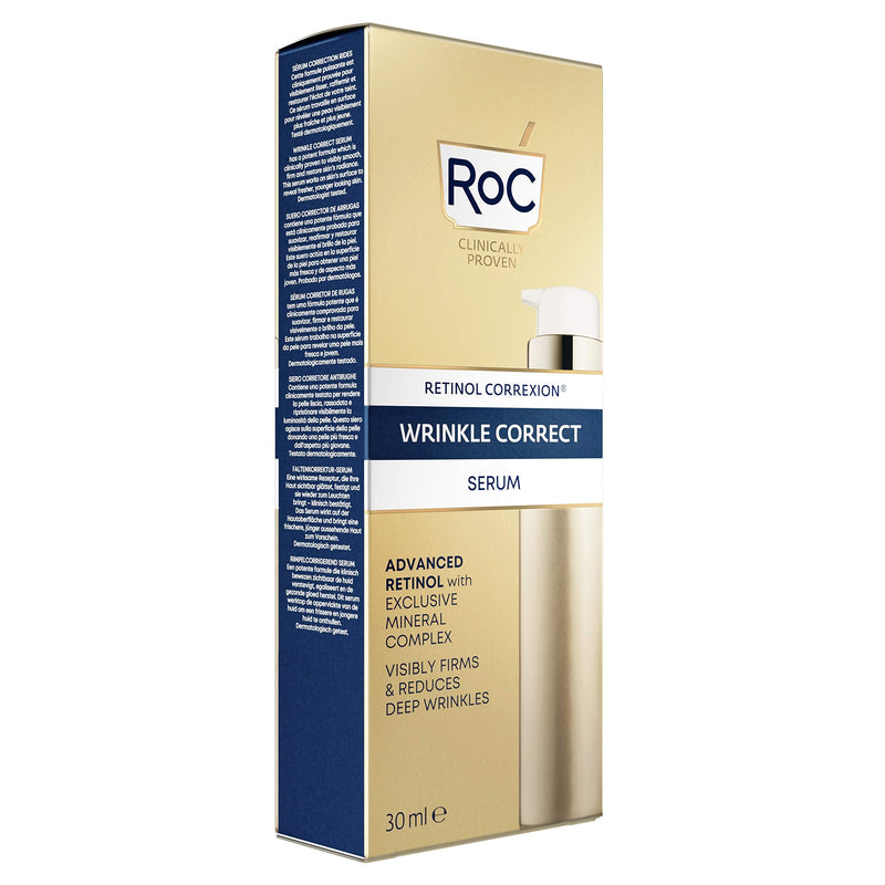 [Australia] - RoC - Retinol Correxion Wrinkle Correct Serum - Anti-Wrinkle and Ageing - Firming Moisturiser - Pure RoC Retinol - 30 ml 