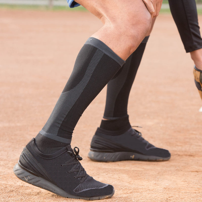 [Australia] - Copper Fit Unisex Calf Compression Sleeves Large/X-Large 