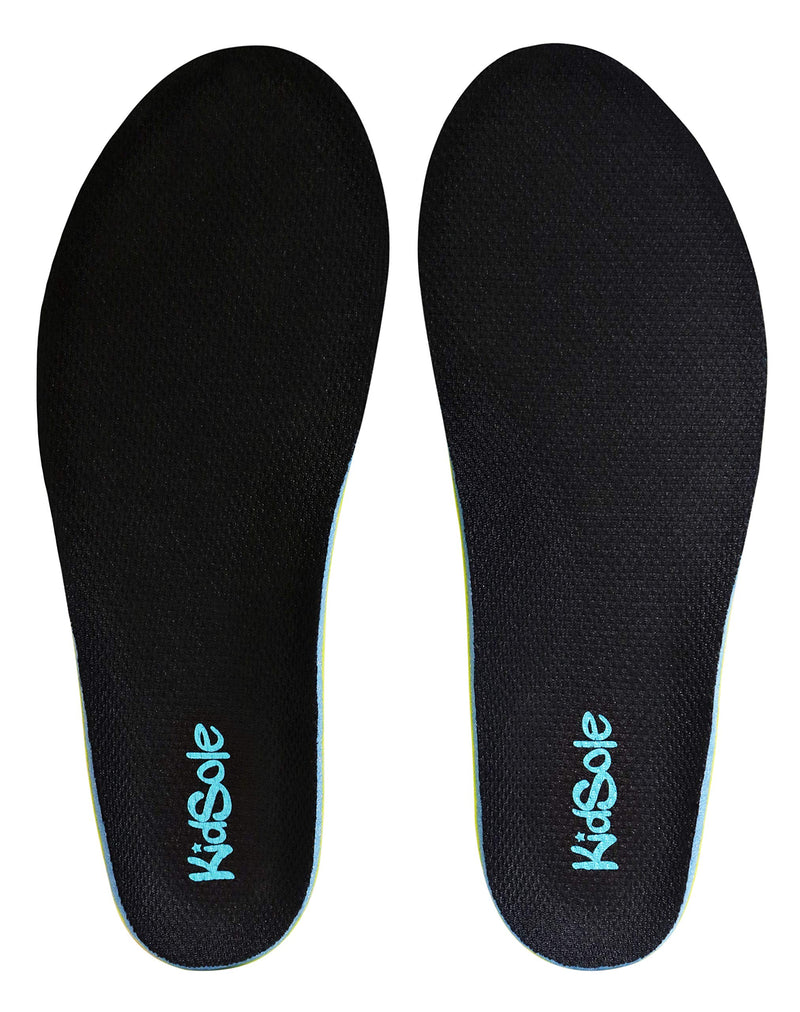 [Australia] - KidSole Cosmic Comfort Reinforced Arch Support Soft & Strong Children's Insole. Slim Profile & Strong Support with Memory Foam Soft Top. ((24 cm) US Kid's Size 3-6) (24 CM) US Kid's Size 3-6 
