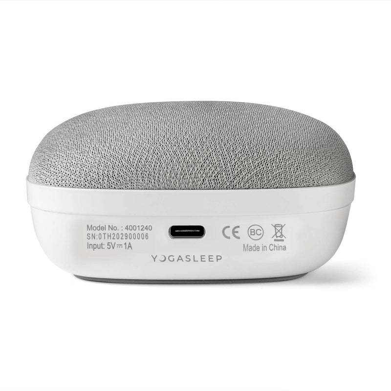 [Australia] - Yogasleep Travelcube Portable Sound Machine with Timer Sound Machine for Travel, Office Privacy, Sleep Aid for Adults & Baby Grey 