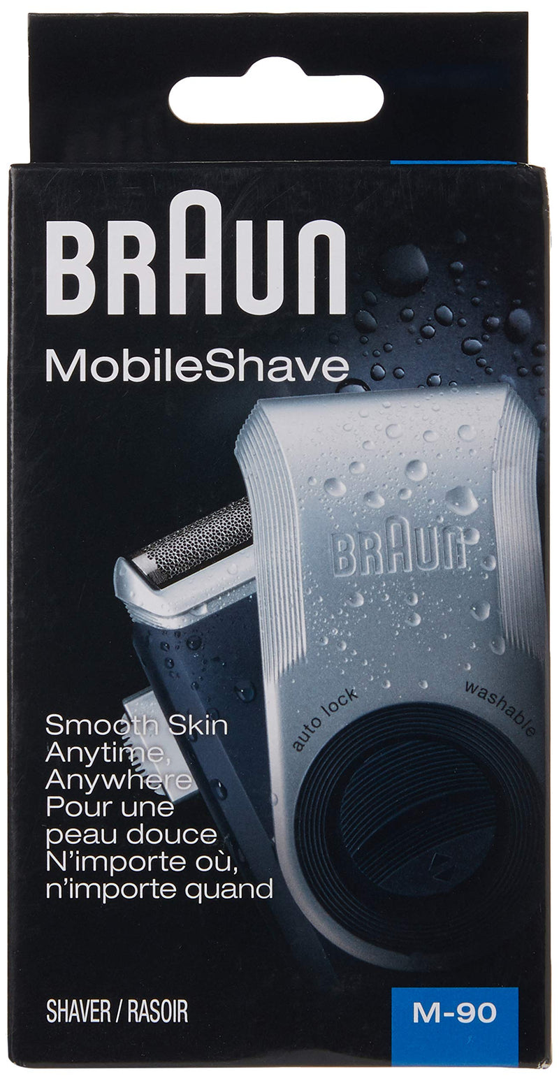 [Australia] - Braun Electric Razor for Men, M90 Mobile Electric Shaver, Precision Trimmer, Washable 