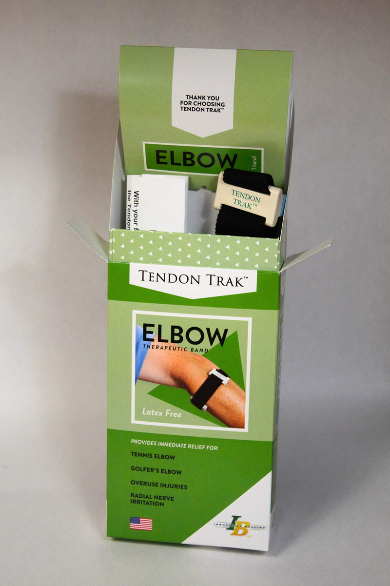 [Australia] - Tendon Trak Elbow - Provides IMMEDIATE Pain Relief for Tennis Elbow, Golfer’s Elbow, and Radial Nerve Irritation Using Patented Support to The Irritated Tissue. 