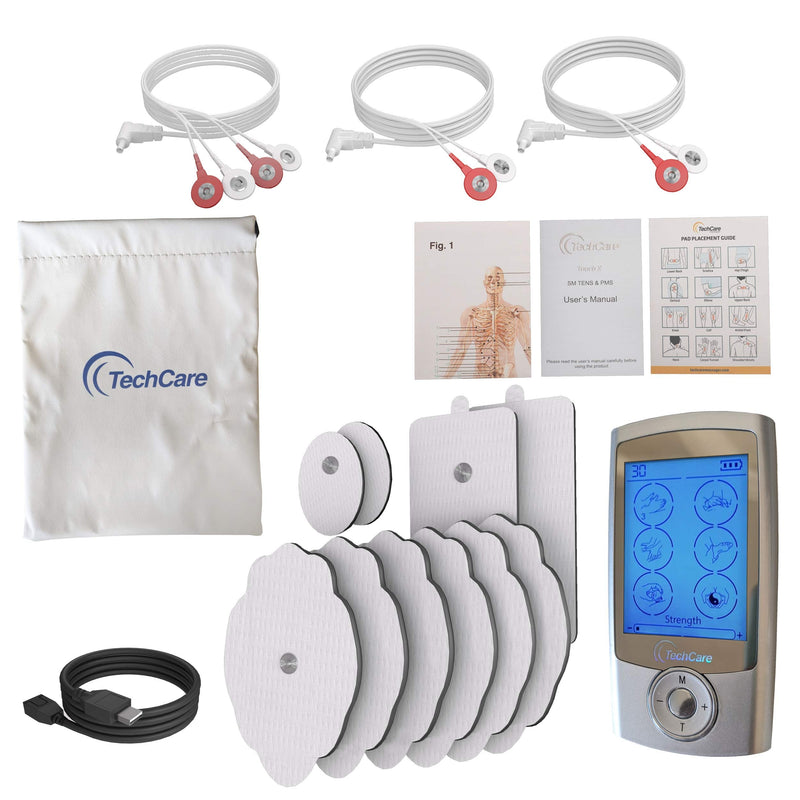 [Australia] - Tens Unit Muscle Stimulator 24 Modes EMS Pulse Massager Machine Device Neck Back Leg Shoulder Pain Relief [New Model] 