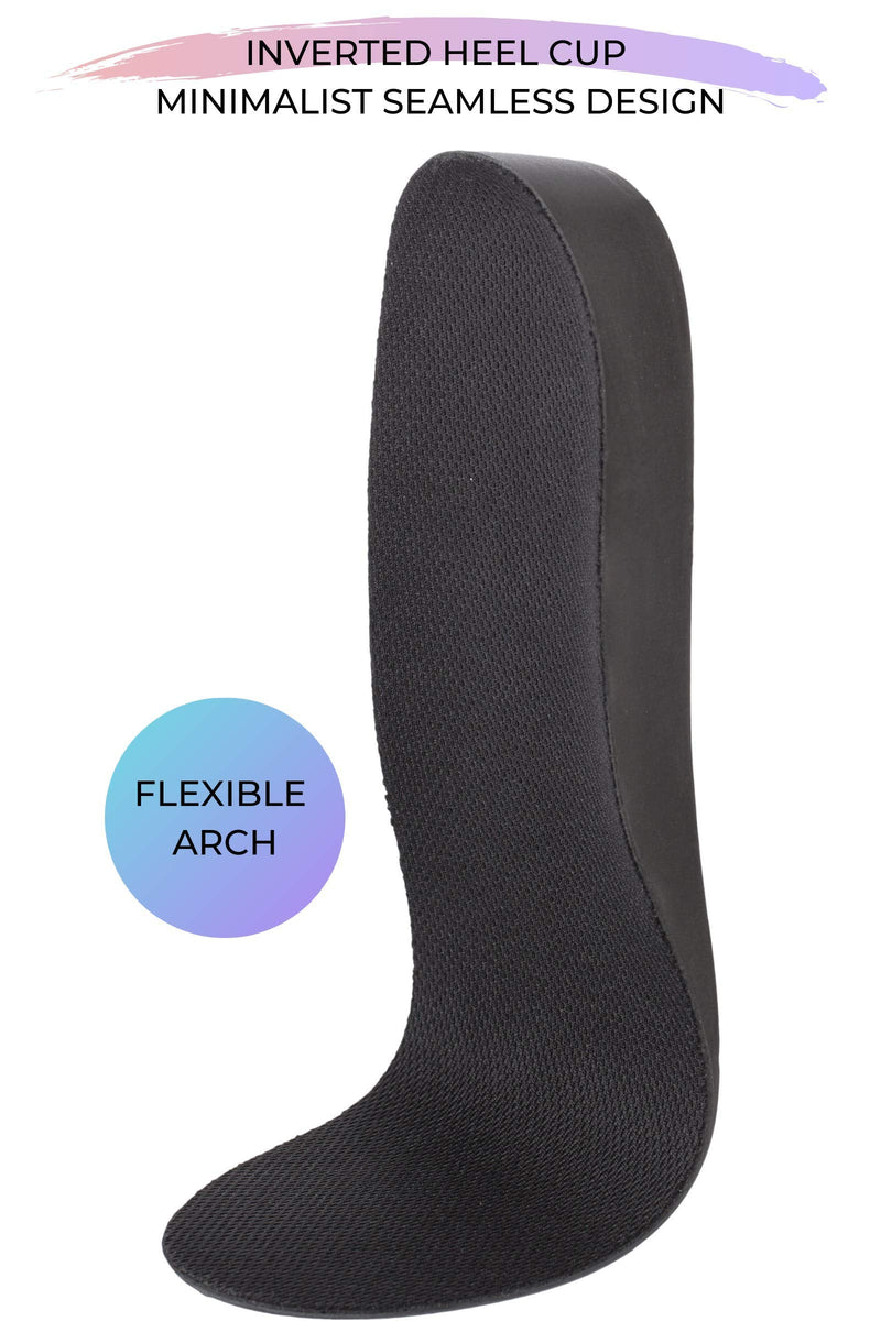 [Australia] - Men Height Increase Insole Full Length Breathable Comfort Lifts/Heel Inserts - 1 Inch Taller IK206 