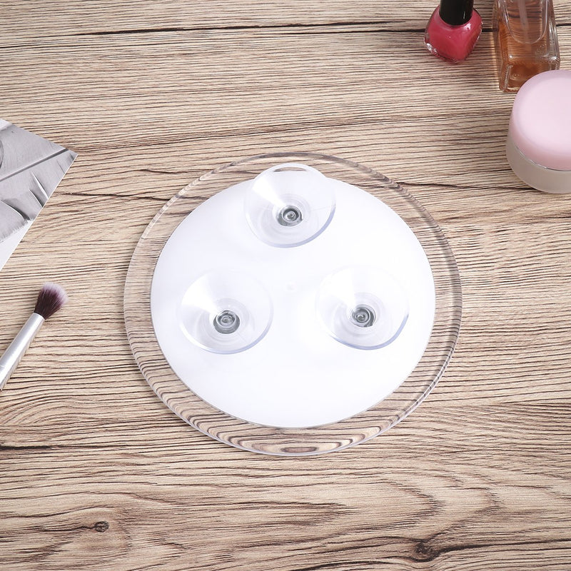 [Australia] - Frcolor Make Up Mirror - 10x Magnifying 5.9 inch Round Vanity Cosmetic Mirror with 3 Suction Cups for Cosmetic Makeup (White) 