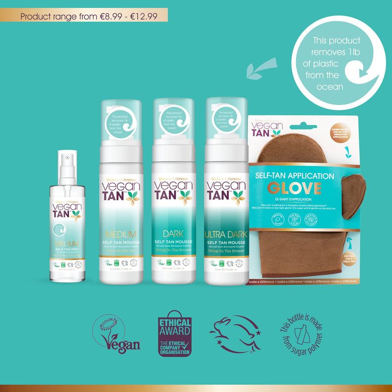 [Australia] - Vegan Tan Self Tan Mousse 150ml - Ultra Dark 