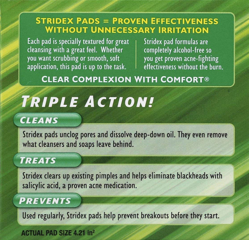 [Australia] - Stridex Medicated Pads, Sensitive, 55 Count 55 Count (Pack of 1) 