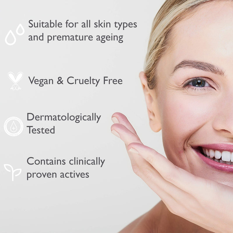 [Australia] - SKINICIAN Advanced Time Delay Cream - SPF30 Anti Ageing Face Cream - Salon Professional Skin Care - All Day Hydrating Moisturiser with Anti Wrinkle Skin Protection - 100% Vegan + Cruelty Free (50ml) 