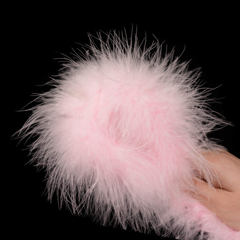 [Australia] - 72" Long Fluffy Marabou Feather Boa for DIY Craft Home Decor 22g Baby Pink 