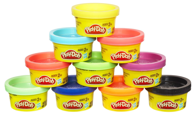 [Australia] - Play-Doh Party Pack 10 1oz Cans of Assorted Color 