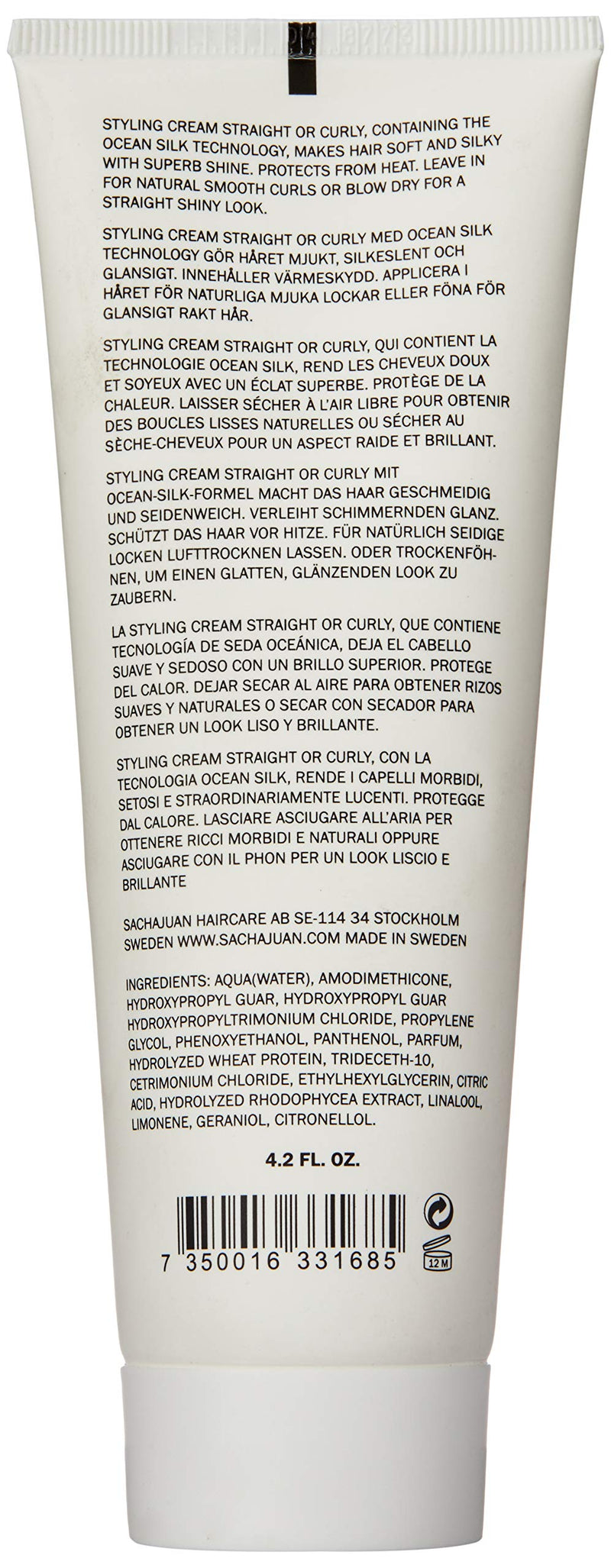 [Australia] - SACHAJUAN Styling Cream 125 ml 