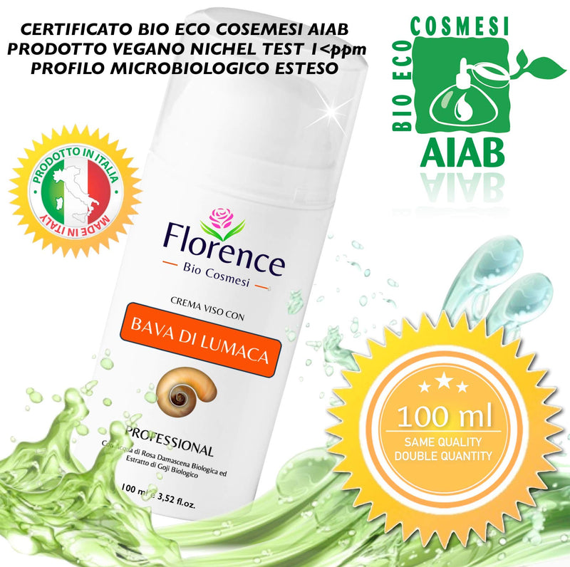 [Australia] - 100 ml Florence Snail Secretion Filtrate Face Cream 