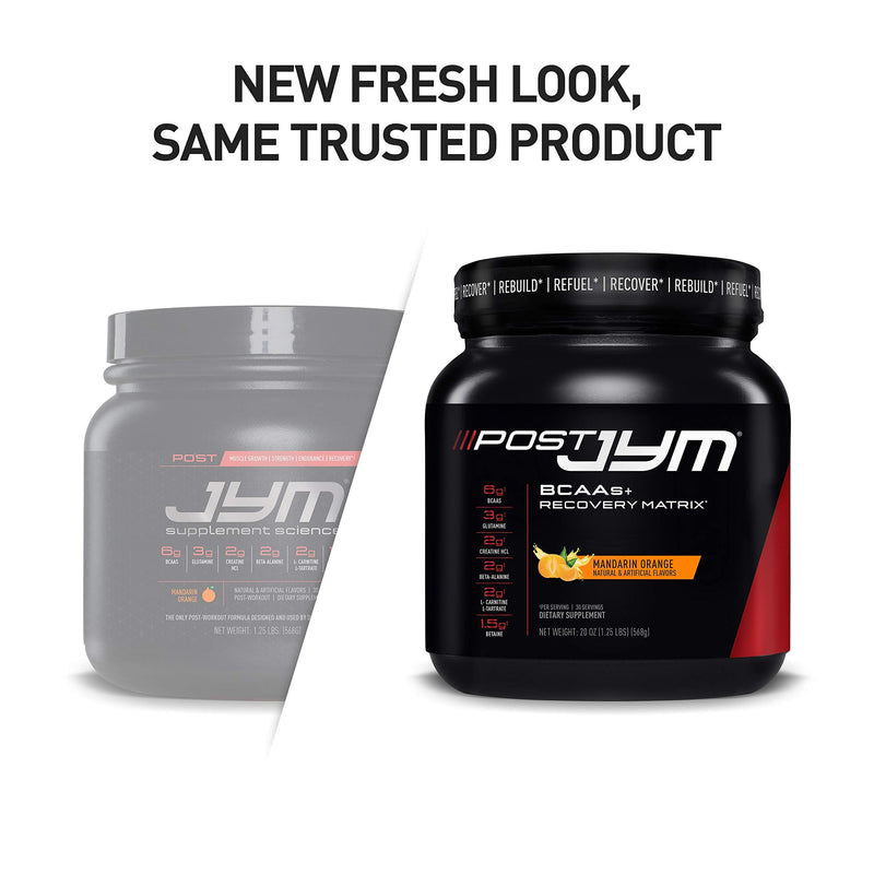 [Australia] - JYM Supplement Science Post Active Matrix, Glutamine, Creatine HCL Beta-Alanine, Lemonade Flavor, 1.3 Pound (30 Servings) 