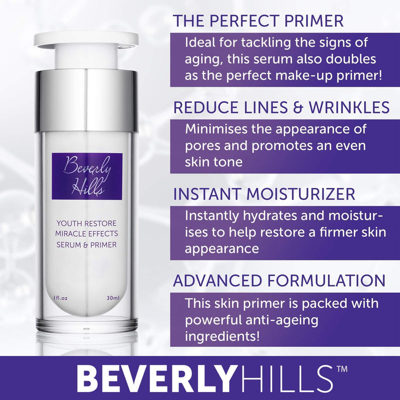 [Australia] - Beverly Hills Anti Ageing Makeup Face Primer that Minimises Pores and Uneven Skin Tone 