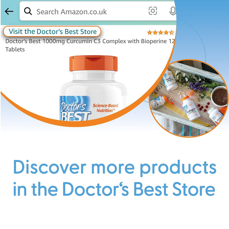 [Australia] - Doctor's Best, Vitamin D3, 5,000IU, High dose, Depot Weekly dose, 180 Soft Capsules, Laboratory Tested, SOYA-Free, Gluten-Free, Non-GMO 180 count (Pack of 1) 