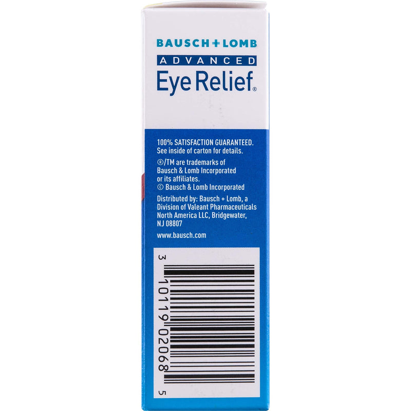 [Australia] - Eye Drops by Bausch & Lomb, for Dry Eyes & Redness Relief, 15 mL 