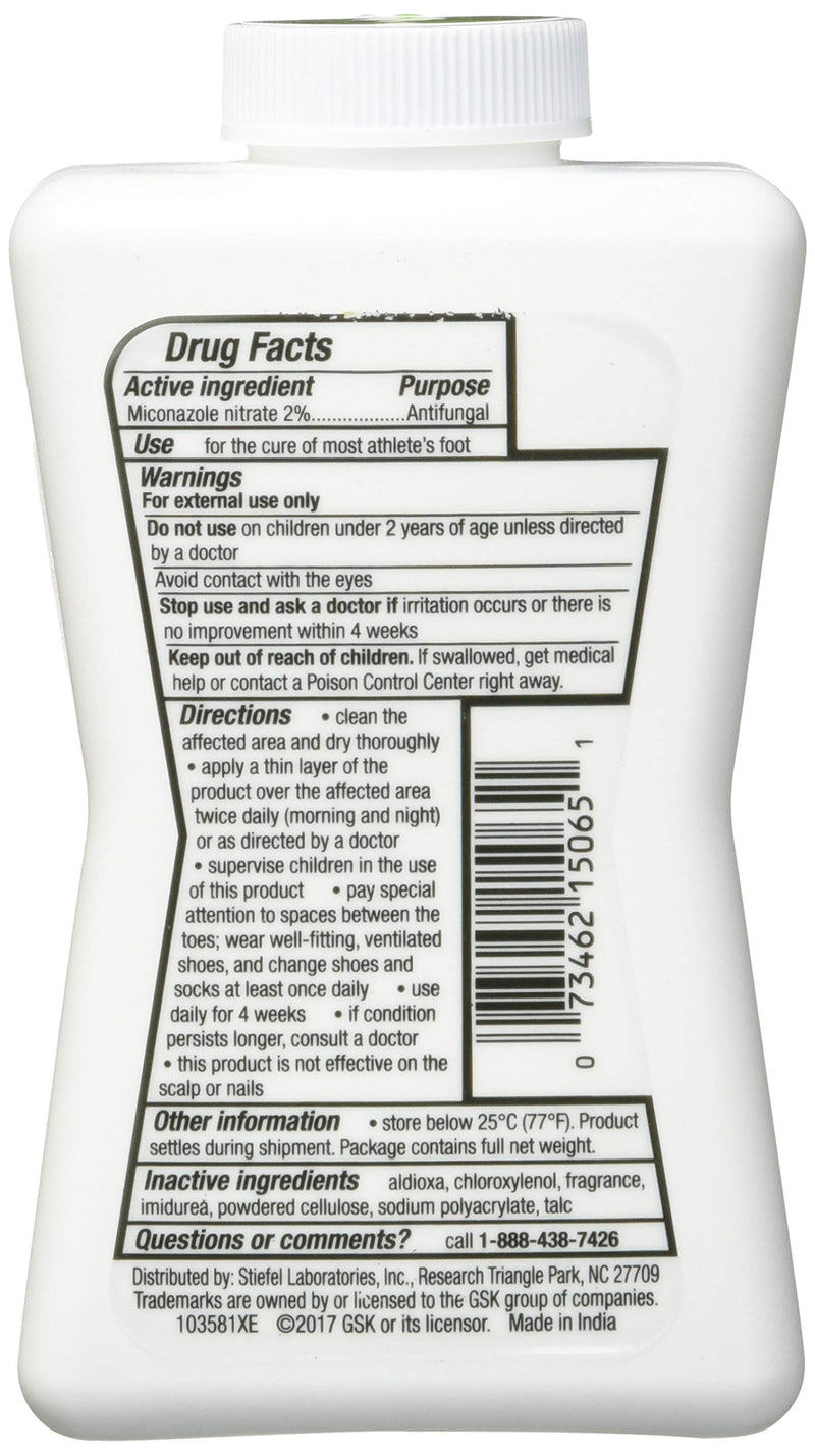 [Australia] - Zeasorb Antifungal Treatment Powder, Athletes Foot, 2.5oz (Pack of 2) 