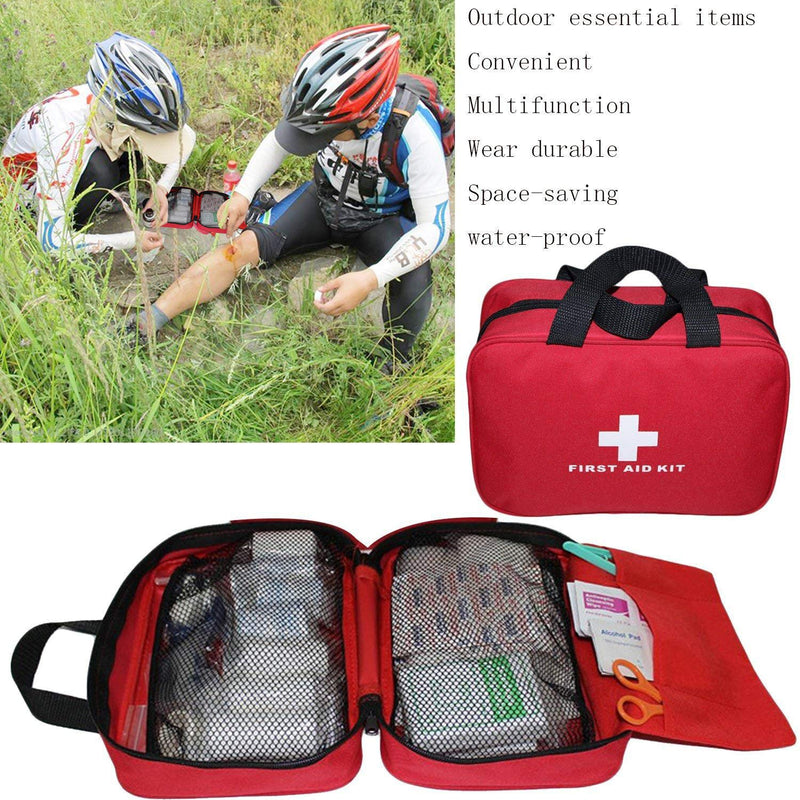 [Australia] - Aoutacc Nylon First Aid Empty Kit,Compact and Lightweight First Aid Bag for Emergency at Home, Office, Car, Outdoors, Boat, Camping, Hiking(Bag Only) 1 