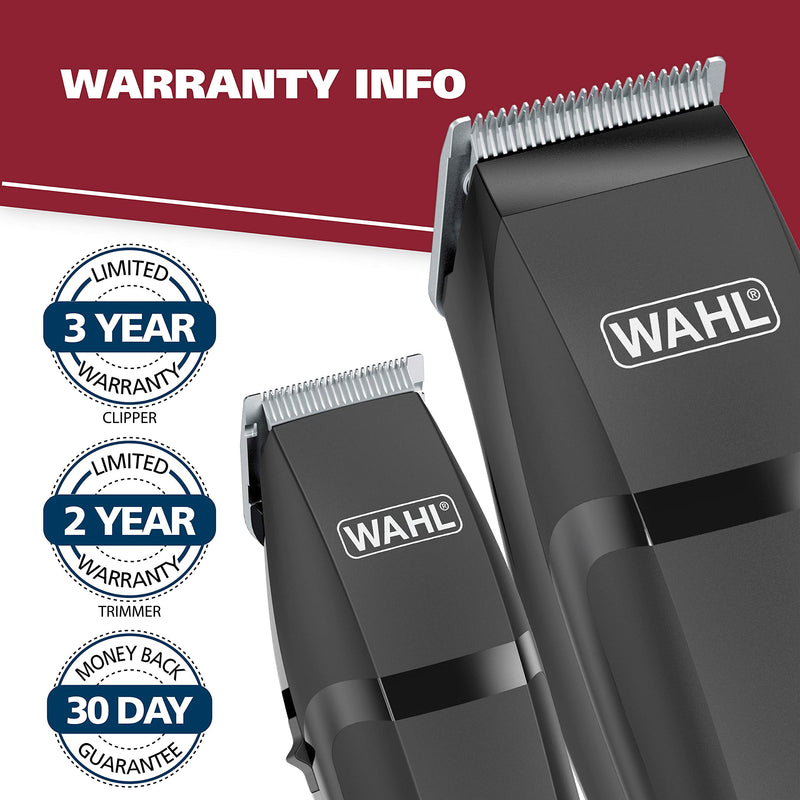 [Australia] - Wahl Clipper Corp Pro 14 Piece Styling Kit with Hair Clipper and Beard Trimmer for Total Body Grooming - Model 79450, Chrome 