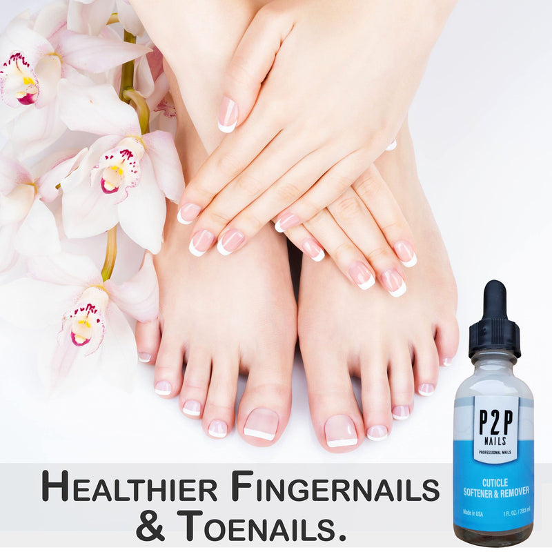 [Australia] - P2P Cuticle Softener & Remover - Professional Pedicure & Manicure Nail Cuticle Repair Care Treatment - Instantly Removes Dead Skin 
