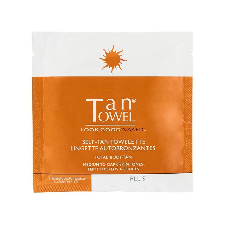 [Australia] - Tan Towel Plus Self-Tan Towelette, Full Body, 5 Count 