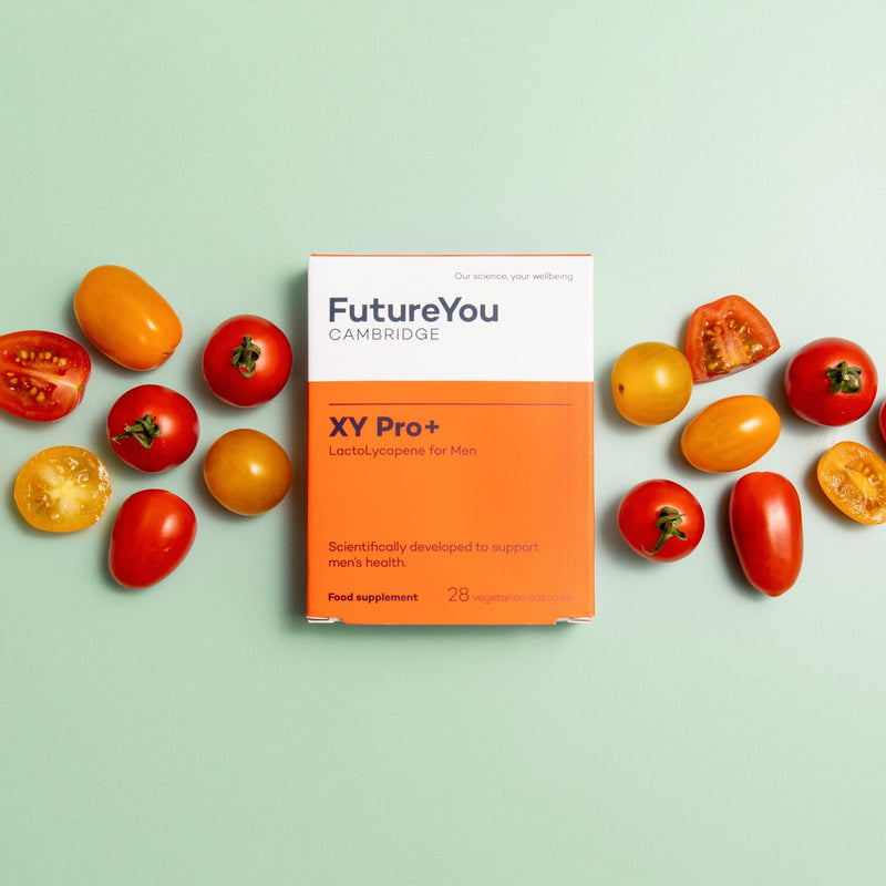 [Australia] - XY Pro+ Men's Health Supplement - Patented LactoLycopene Formulation with Lycopene for Men 50+ - 28 Day Supply - Developed by FutureYou Cambridge, UK 