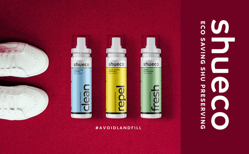 [Australia] - shueco Care and Protect Kit-Includes Shoe Cleaner, Deodoriser and Waterproofer/Stain Repellent (3 x 100ml) Care Kit 