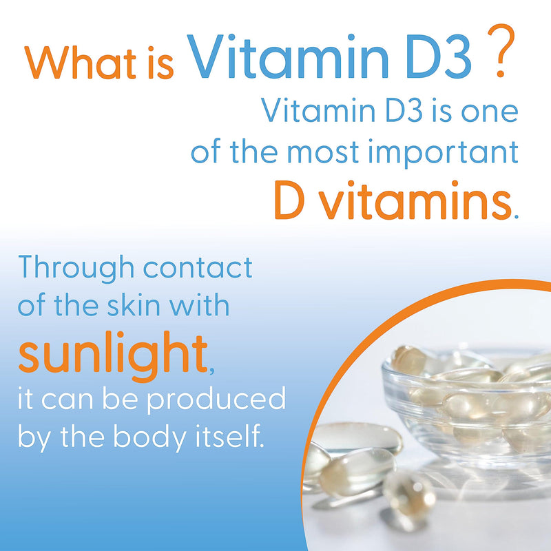 [Australia] - Doctor's Best, Vitamin D3, 5,000IU, High dose, Depot Weekly dose, 180 Soft Capsules, Laboratory Tested, SOYA-Free, Gluten-Free, Non-GMO 180 count (Pack of 1) 