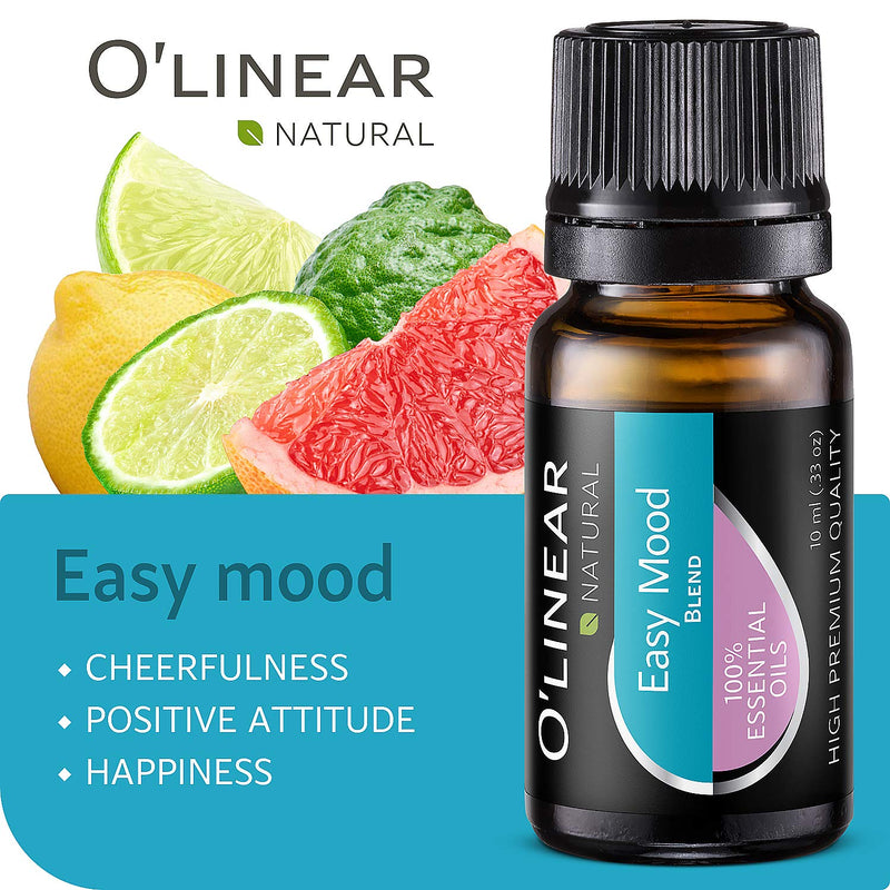 [Australia] - Top 6 Blends Essential Oils Set - Aromatherapy Diffuser Blends Oils for Sleep, Mood, Breathe, Muscle Relief, Temptation, Feel Good, Anxiety Relief 