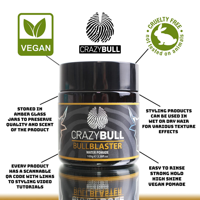 [Australia] - Bull Blaster Strong Hold Gel Pomade 100g 