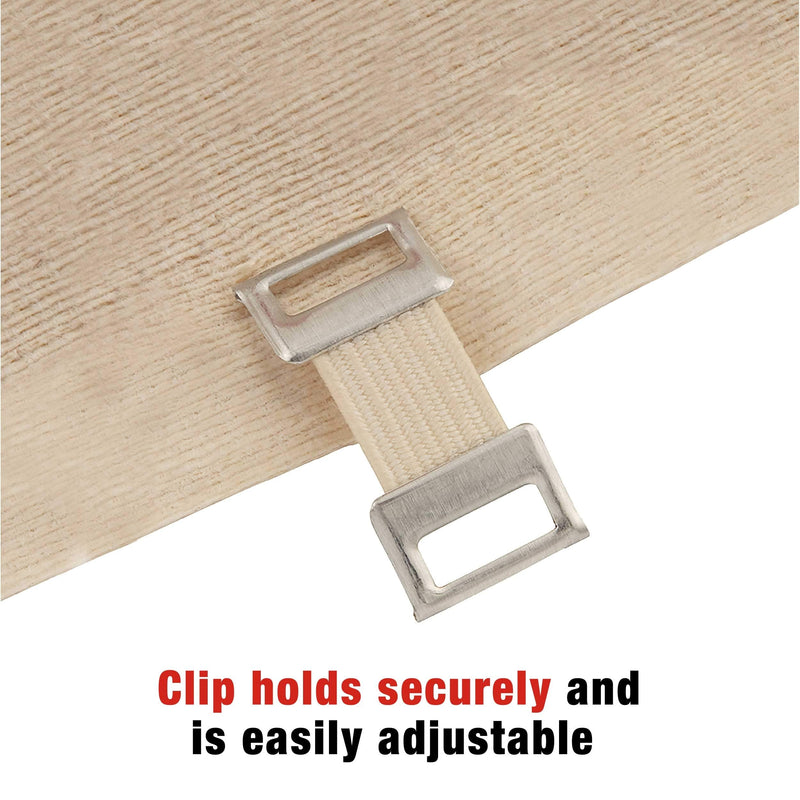 [Australia] - ACE 3 Inch Elastic Bandage with Clips, Beige, Great for Elbow, Ankle, Knee and More, Ideal for Sports, Comfortable design with soft feel, Wash and Reuse 3 Inch (Pack of 1) 