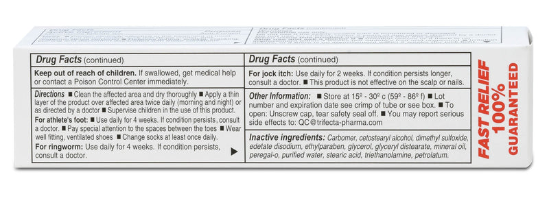 [Australia] - Globe Miconazole Nitrate 2% Antifungal Cream, Cures Most Athletes Foot, Jock Itch, Ringworm. 1 OZ Tube (3 Pack) 3 