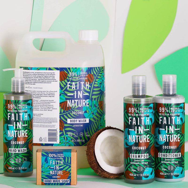 [Australia] - Faith In Nature Natural Coconut and Shea Butter Hair Mask, Hydrating, Vegan and Cruelty Free, No SLS or Parabens, For Normal to Dry Hair, 300 ml Hair Mask - Coconut and Shea Butter 
