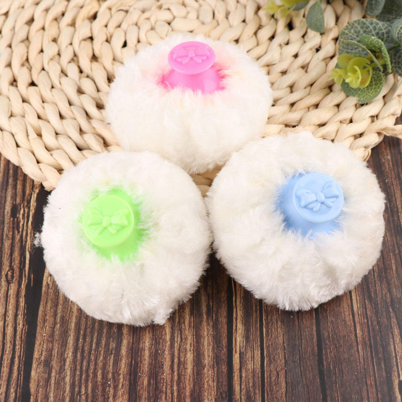 [Australia] - 1 Piece Soft Face Body Powder Puff Sponge Box Case Cosmetic Container [RANDOM COLOR] 