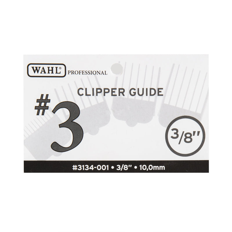 [Australia] - Wahl Professional #3 Guide Comb Attachment - 3/8" (10.0mm) - 3134-001 – Great for Professional Stylists and Barbers 