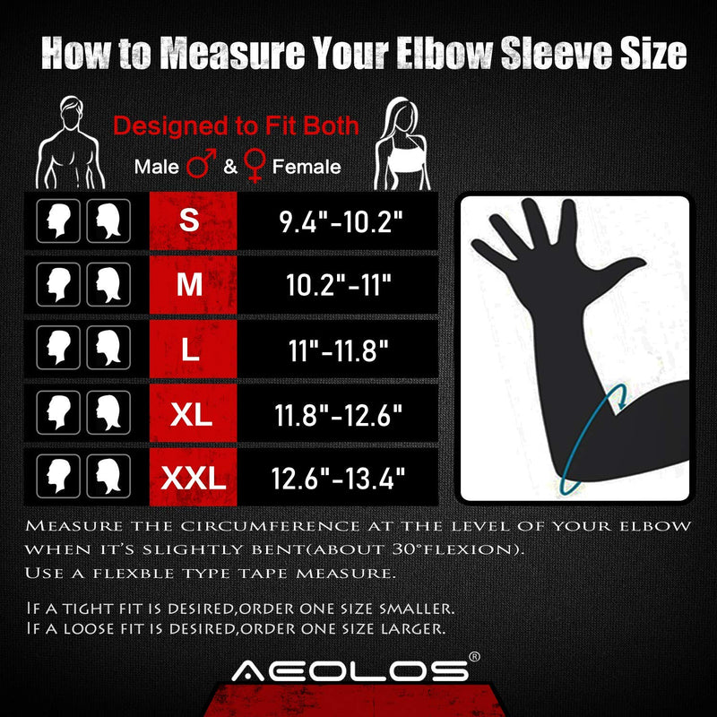 [Australia] - Compression Elbow Sleeves(Pair), 5mm Neoprene Elbow Barces for Weightlifting Powerlifting Tennis Golf and Basketball (X-Large, Black) X-Large 