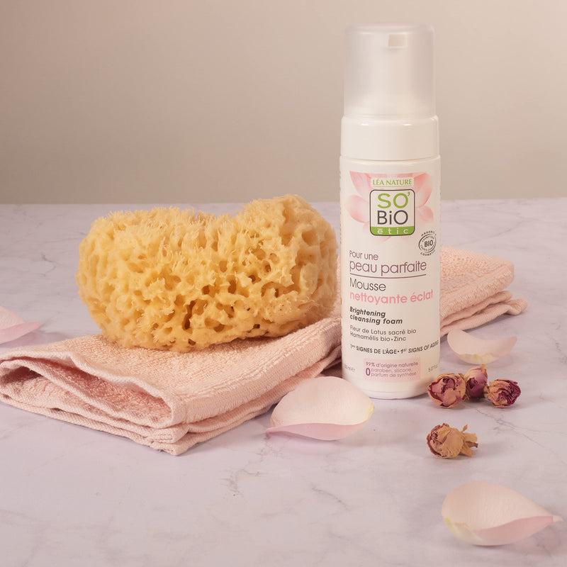 [Australia] - SO'BiO étic Cosmebio Peau Parfaite Brightening Cleansing Foam, 150 ml (Pack of 1) 