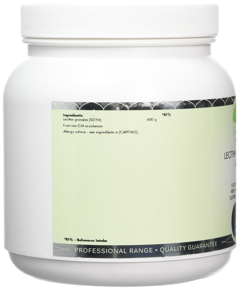 [Australia] - Soy Lecithin Granules | 400g of Pure Lecithin Granules | 98% Phosphatides | G&G Vitamins 