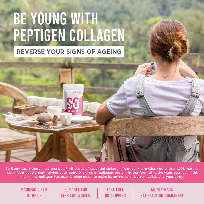 [Australia] - Five Types of Collagen Powder Combined. Including A Unique Egg Collagen. Made in UK | 30 Days of Age Defying Multi-Collagen 1 