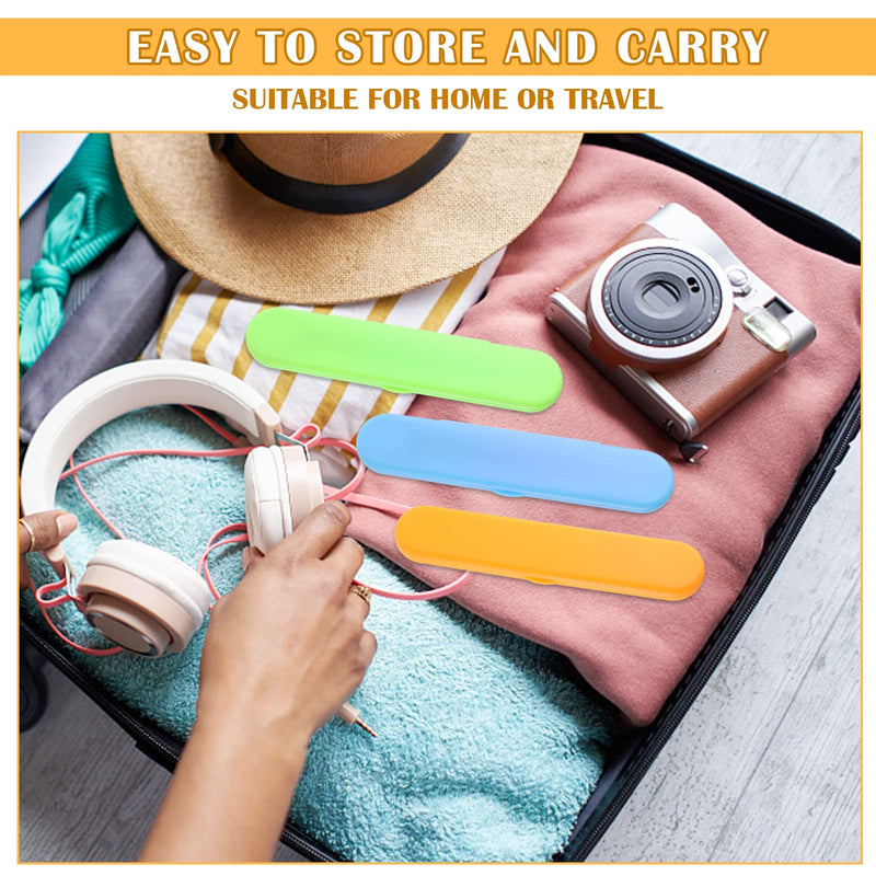 [Australia] - 4 Pcs Tongue Scraper,Tongue Scraper with Case Cleaner Stainless Steel Tongue Brush Set for Adults & Kids,Toungescraper with Travel Case Tongue Scrapers for Adults Kids - Oral Hygiene & Fresh Breath 4 Pieces 