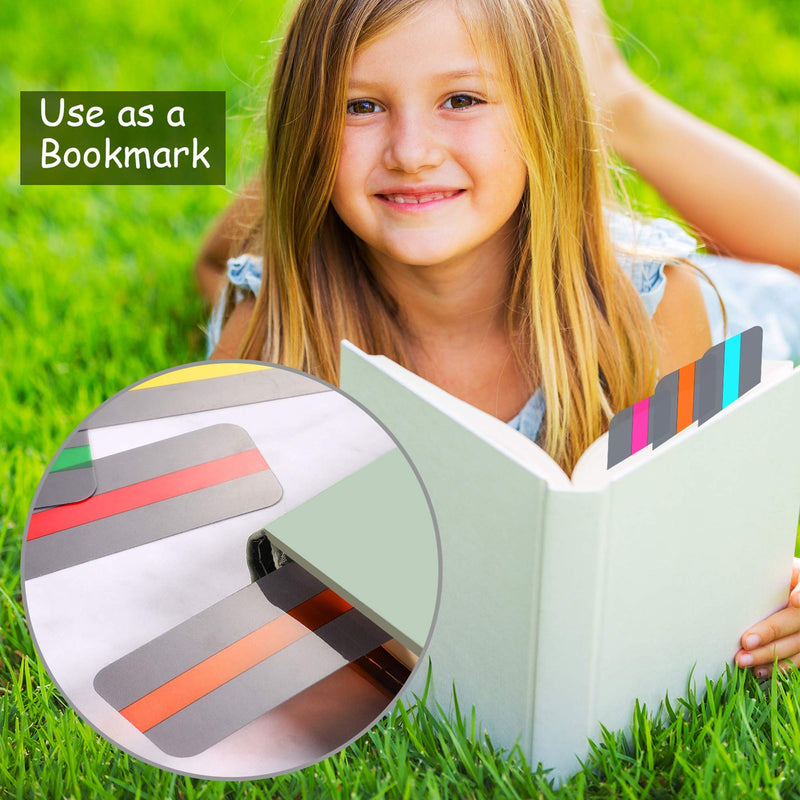 [Australia] - Guided Reading Strips Highlight Strips Colored Overlay Highlight Bookmarks Help with Dyslexia for Crystal Children and Teacher Supply Assistant (18) 18 