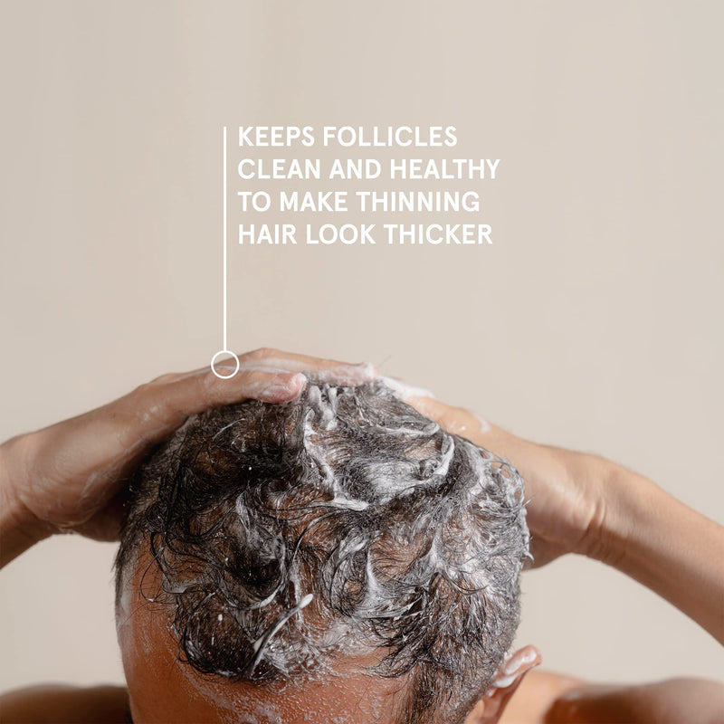 [Australia] - Keeps Hair Thickening Shampoo for Fuller, Thicker Looking Hair, 8 Ounces - Hair Loss, Thinning & Regrowth Treatment - DHT Blocker for Men - Infused with Biotin, Caffeine, & Saw Palmetto 