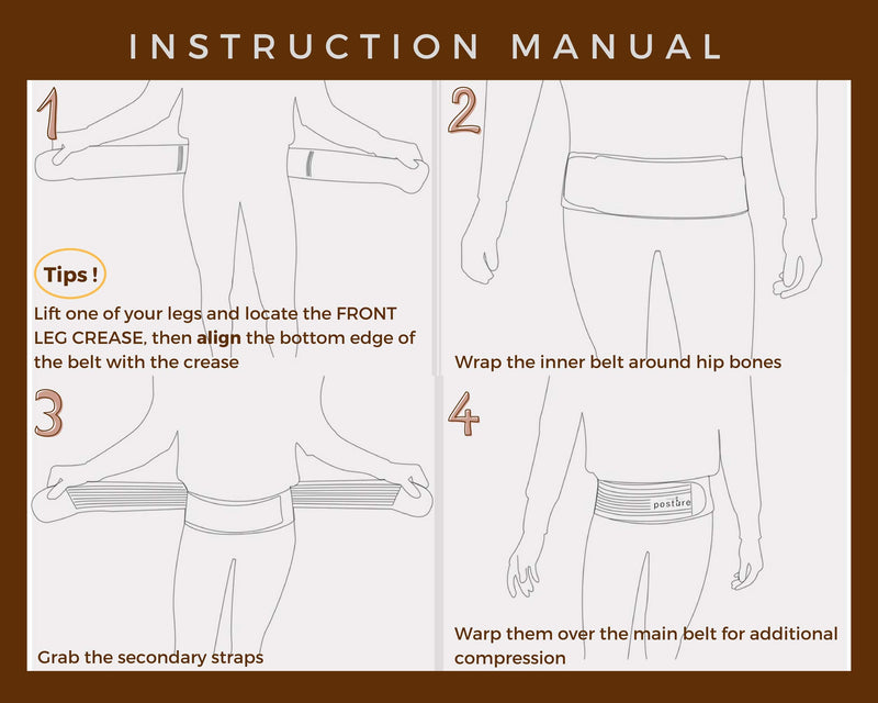 [Australia] - Vriksasana Sacroiliac Hip Belt for Women and Men That Alleviates Sciatic, Pelvic, Lower Back, Leg and Sacral Nerve Pain Caused by Si Joint Dysfunction| Trochanter Brace (Regular, Black) Regular (Hip Size 32"- 45") 