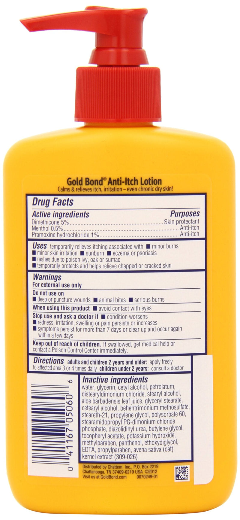 [Australia] - Gold Bond Anti Itch Lotion 5.5oz, Bottles (Pack of 2) 